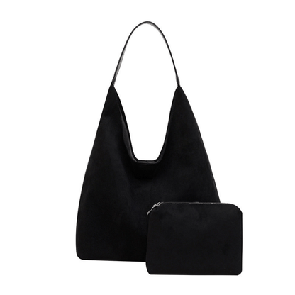 Amandine™ | Sac à Bandoulière Demi-Lune en Cuir Végan