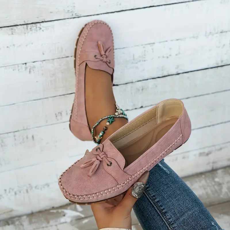 Ingrid™ | Mocassins Orthopédiques Vintage – Style et confort en parfaite harmonie
