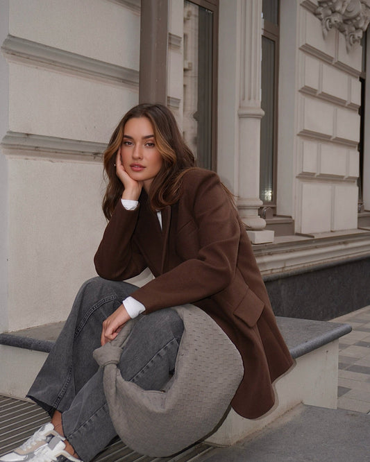 Belle Étoile Nice™ | Sac Silva Suede – Gris