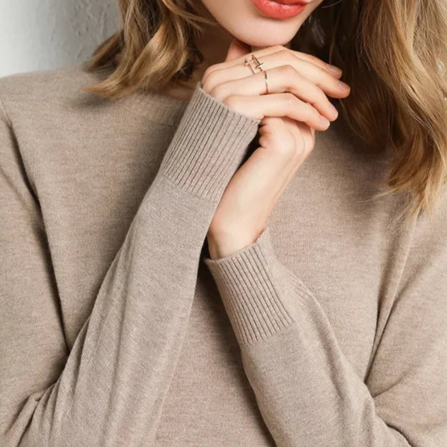 Mélisande™ | Pull confort en laine essentiel