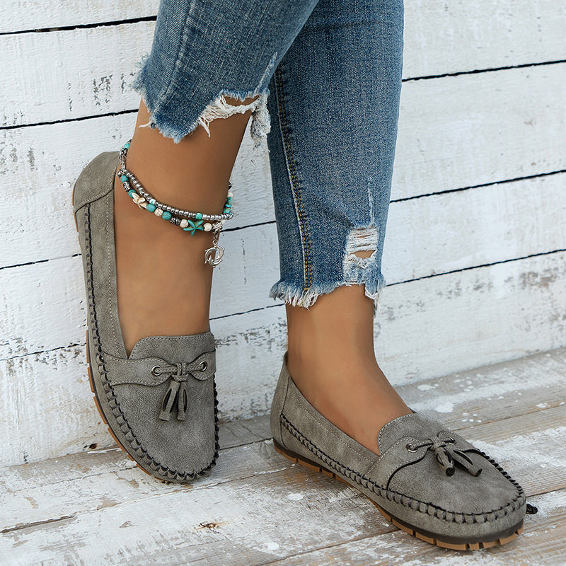 Ingrid™ | Mocassins Orthopédiques Vintage – Style et confort en parfaite harmonie