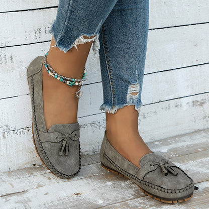 Ingrid™ | Mocassins Orthopédiques Vintage – Style et confort en parfaite harmonie