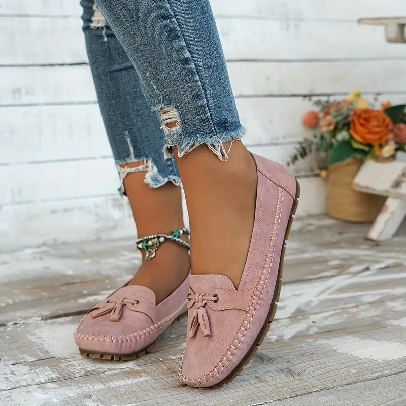 Ingrid™ | Mocassins Orthopédiques Vintage – Style et confort en parfaite harmonie