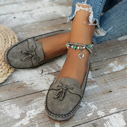 Ingrid™ | Mocassins Orthopédiques Vintage – Style et confort en parfaite harmonie