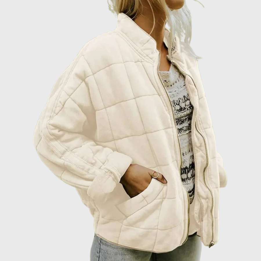 Belle Étoile Nice™ | Manteau Douillet Matelassé – Élégance Décontractée