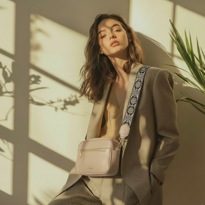 Belle Étoile Nice™ | Sac à bandoulière en cuir élégant