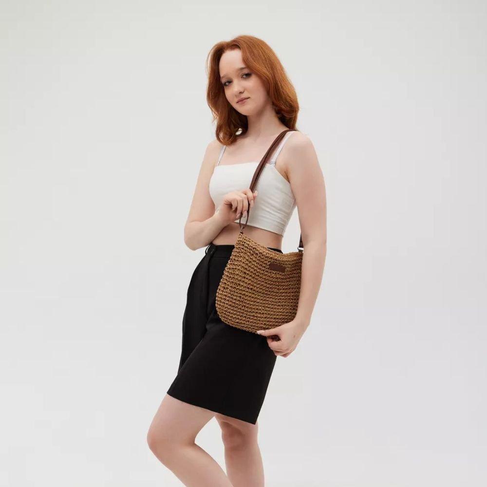 Belle Étoile Nice™ | Lajah - Sac Bohème Tressé – Épuré & Naturel