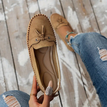 Ingrid™ | Mocassins Orthopédiques Vintage – Style et confort en parfaite harmonie