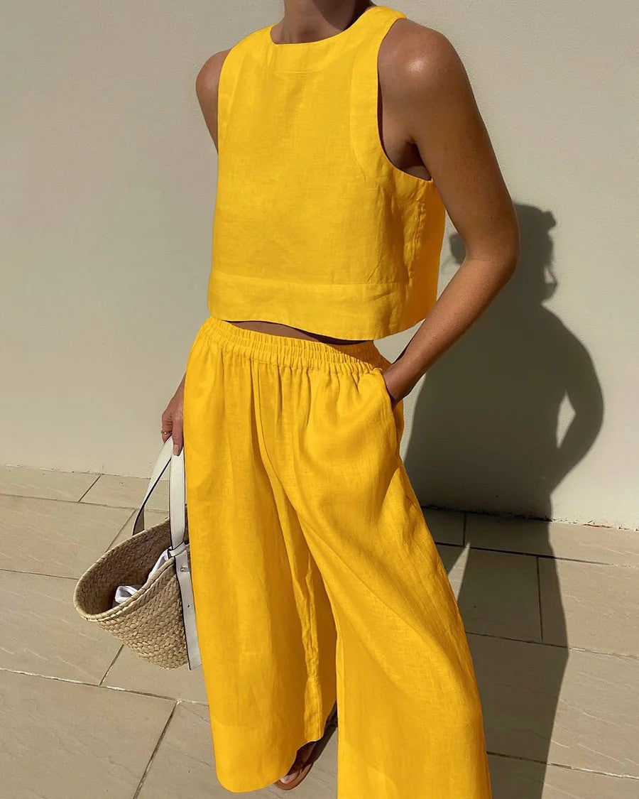 Belle Étoile Nice™ | Abril - Ensemble d’Été Élégant