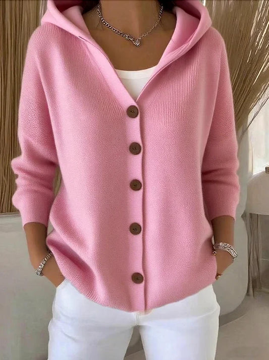 Belle Étoile Nice™ | Philomène – Cardigan à capuche en coton doux