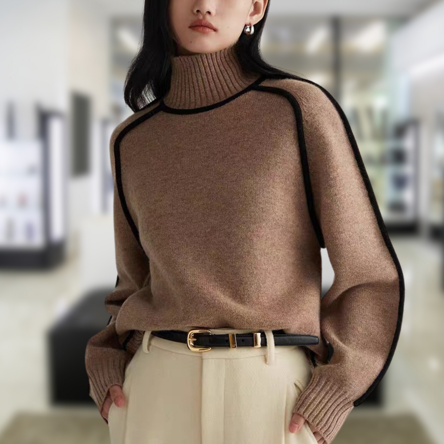 Isolde™ | Pull à col roulé confortable