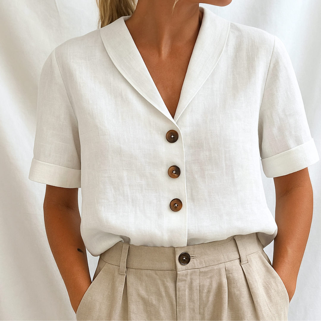 Belle Étoile Nice™ | Blouse élégante en effen
