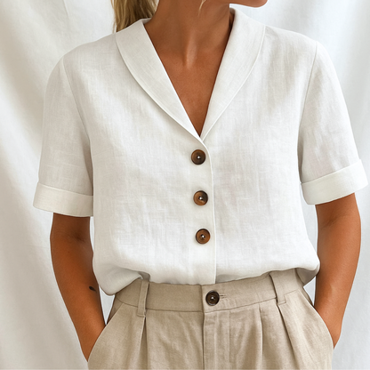 Belle Étoile Nice™ | Blouse élégante en effen