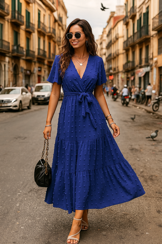 Belle Étoile Nice™ | Robe d’été légère et aérée avec accents