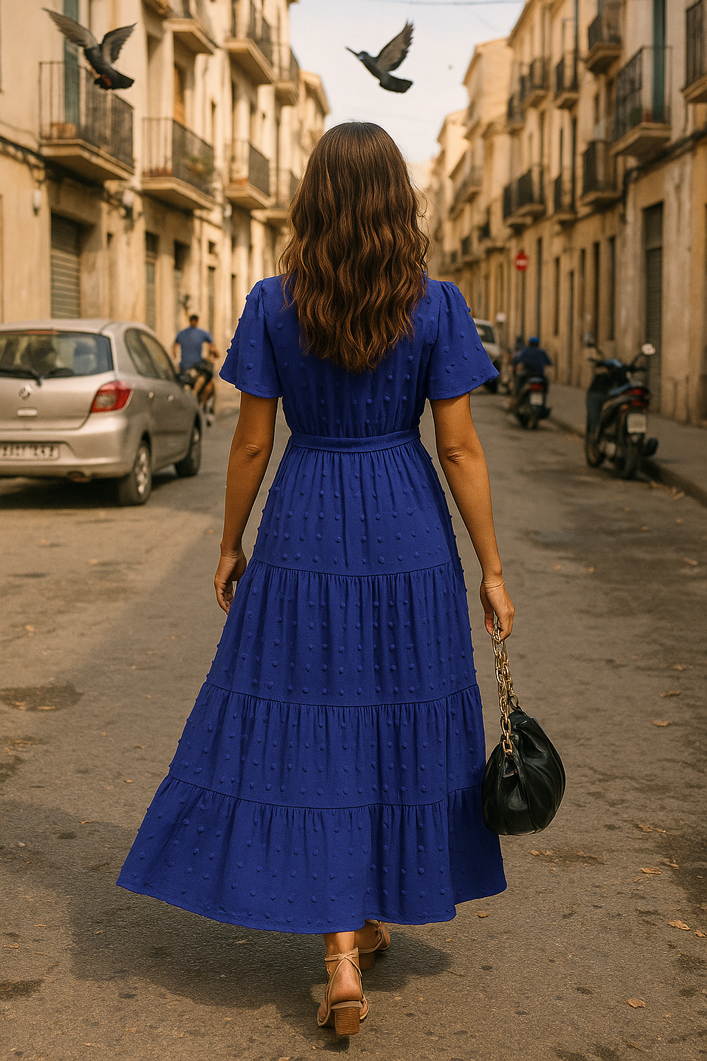 Belle Étoile Nice™ | Robe d’été légère et aérée avec accents