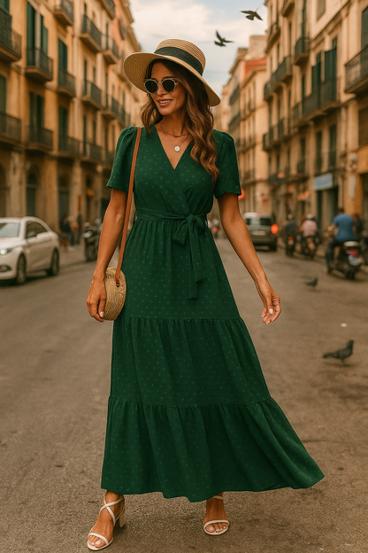 Belle Étoile Nice™ | Robe d’été légère et aérée avec accents