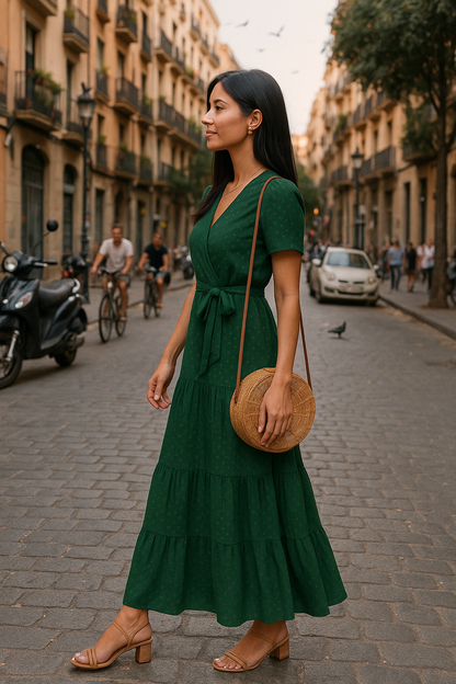 Belle Étoile Nice™ | Robe d’été légère et aérée avec accents