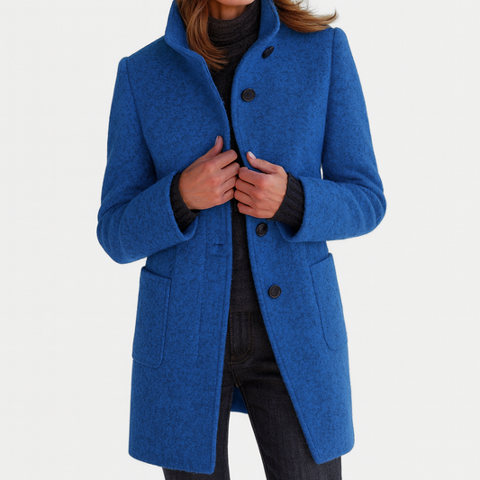 Belle Étoile Nice™ | Manteau Femme à Col Montant