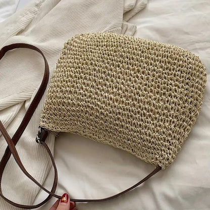 Belle Étoile Nice™ | Lajah - Sac Bohème Tressé – Épuré & Naturel