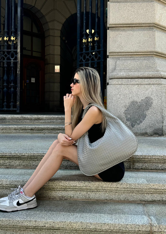 Belle Étoile Nice™ | Sac Everyday – Gris Clair