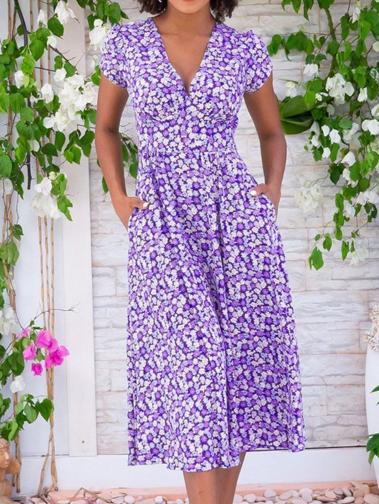 Belle Étoile Nice™ | Fienna – Robe Midi à Boutons