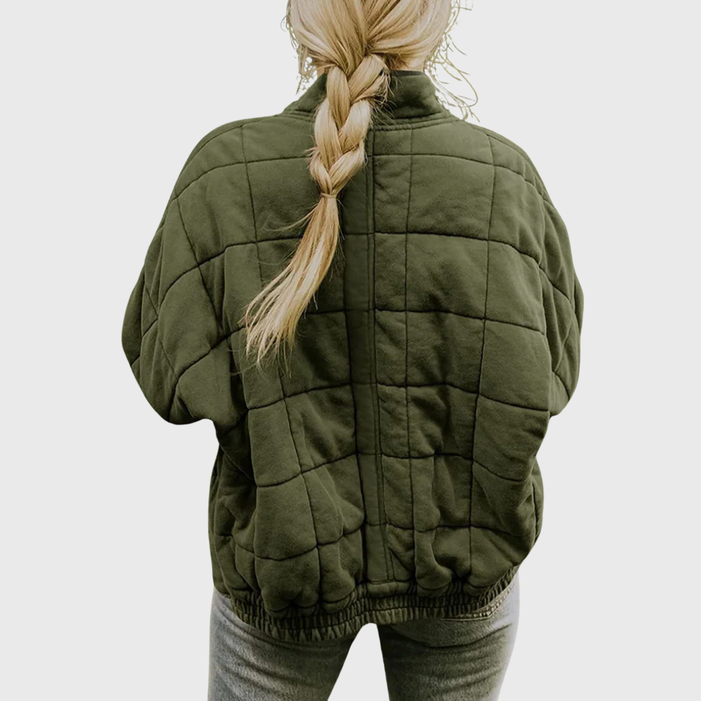 Belle Étoile Nice™ | Manteau Douillet Matelassé – Élégance Décontractée