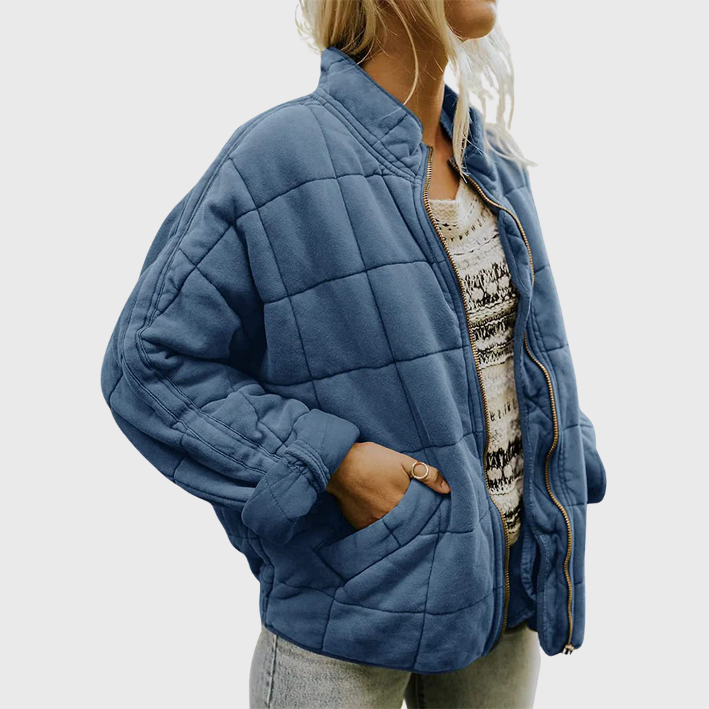 Belle Étoile Nice™ | Manteau Douillet Matelassé – Élégance Décontractée