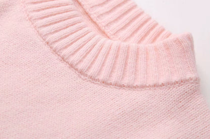 Belle Étoile Nice™ | Pull oversize femme en maille – doux, chaud et parfait pour l’automne