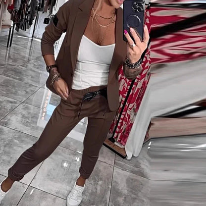 Belle Étoile Nice™ | Tailleur d’Automne – Élégant & Confortable, Parfait du Casual au Chic