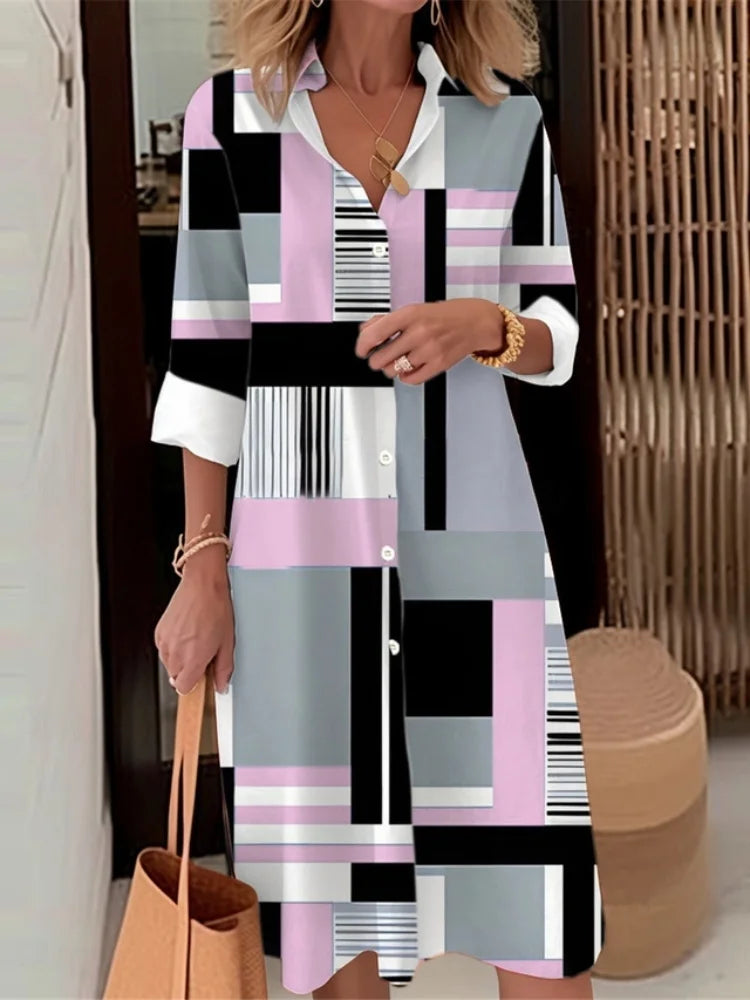 Brigitte™ - Robe Midi Luxe pour une Élégance Effortless