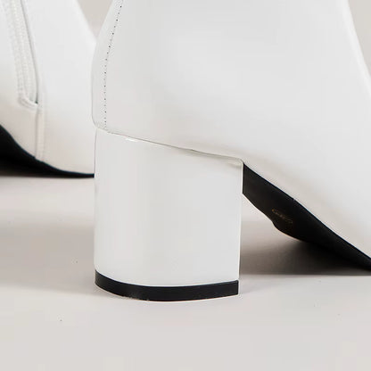 Belle Étoile Nice™ | Bottines Femme Élégantes à Talon Moyen