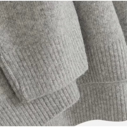 Belle Étoile Nice™ | Pull oversize femme en maille – doux, chaud et parfait pour l’automne