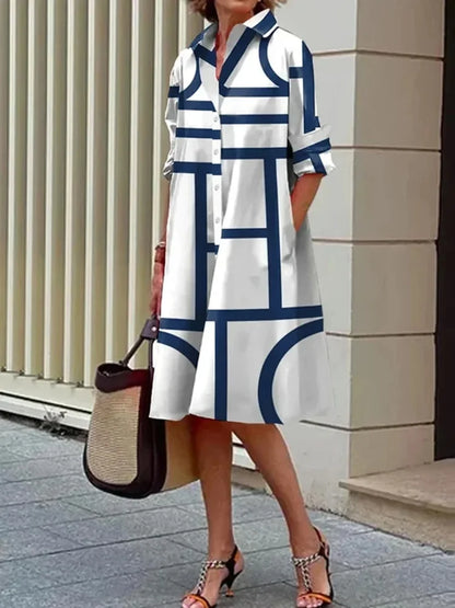 Brigitte™ - Robe Midi Luxe pour une Élégance Effortless