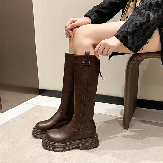 Belle Étoile Nice™ | Bottes Nikky Choco