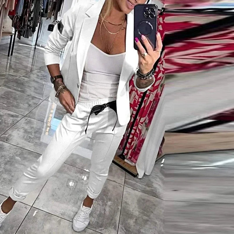 Belle Étoile Nice™ | Tailleur d’Automne – Élégant & Confortable, Parfait du Casual au Chic