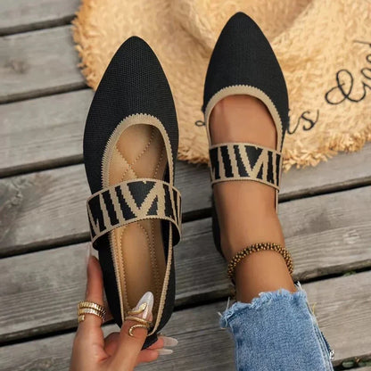 Belle Étoile Nice™ | Ballerines Élégantes à Bout Pointu