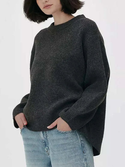Belle Étoile Nice™ | Pull oversize femme en maille – doux, chaud et parfait pour l’automne