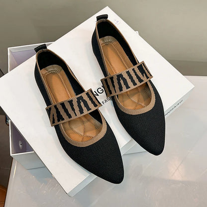 Belle Étoile Nice™ | Ballerines Élégantes à Bout Pointu