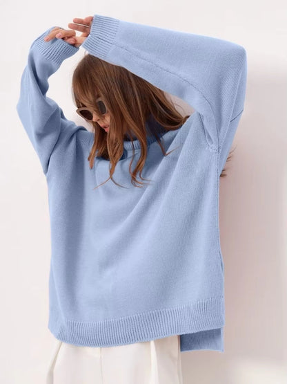 Esméralda™ | Pull avec fente surdimensionnée