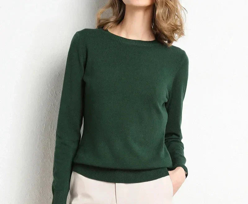 Mélisande™ | Pull confort en laine essentiel