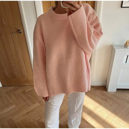 Belle Étoile Nice™ | Pull oversize femme en maille – doux, chaud et parfait pour l’automne