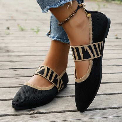Belle Étoile Nice™ | Ballerines Élégantes à Bout Pointu