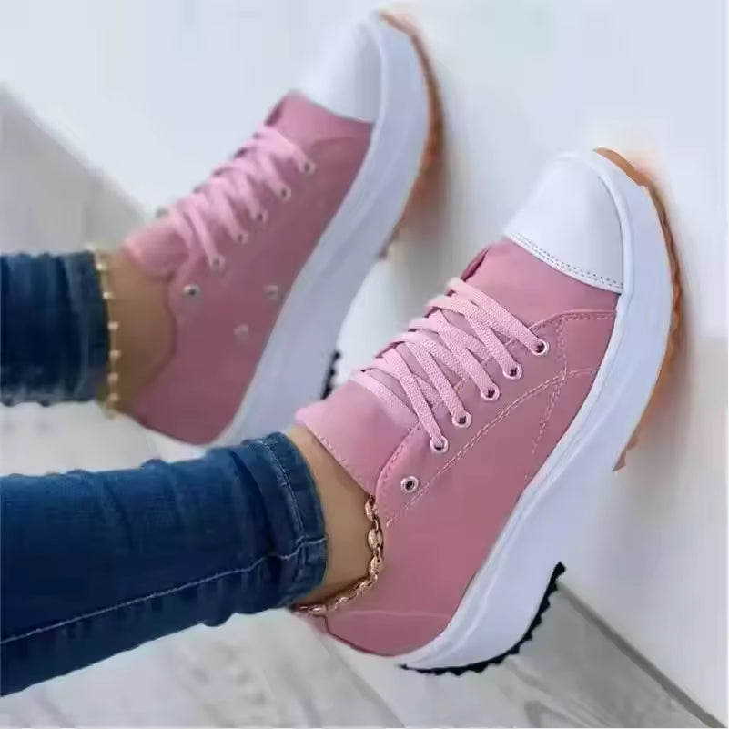 Eveloise™ | Baskets Confortables à Semelle Plateforme