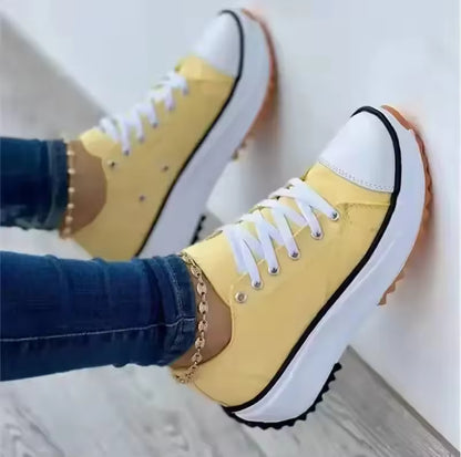 Eveloise™ | Baskets Confortables à Semelle Plateforme