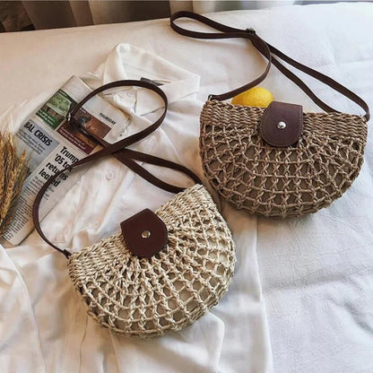 Naïa™ | Sac Bohème Tressé – Édition Été