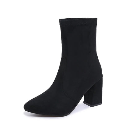 Belle Étoile Nice™ | Bottines Femme Vintage à Talons Hauts