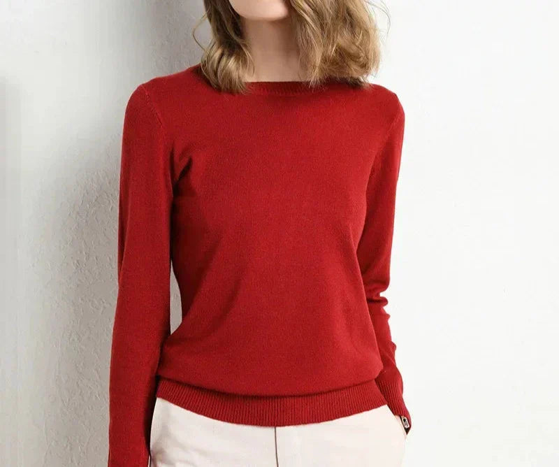 Mélisande™ | Pull confort en laine essentiel