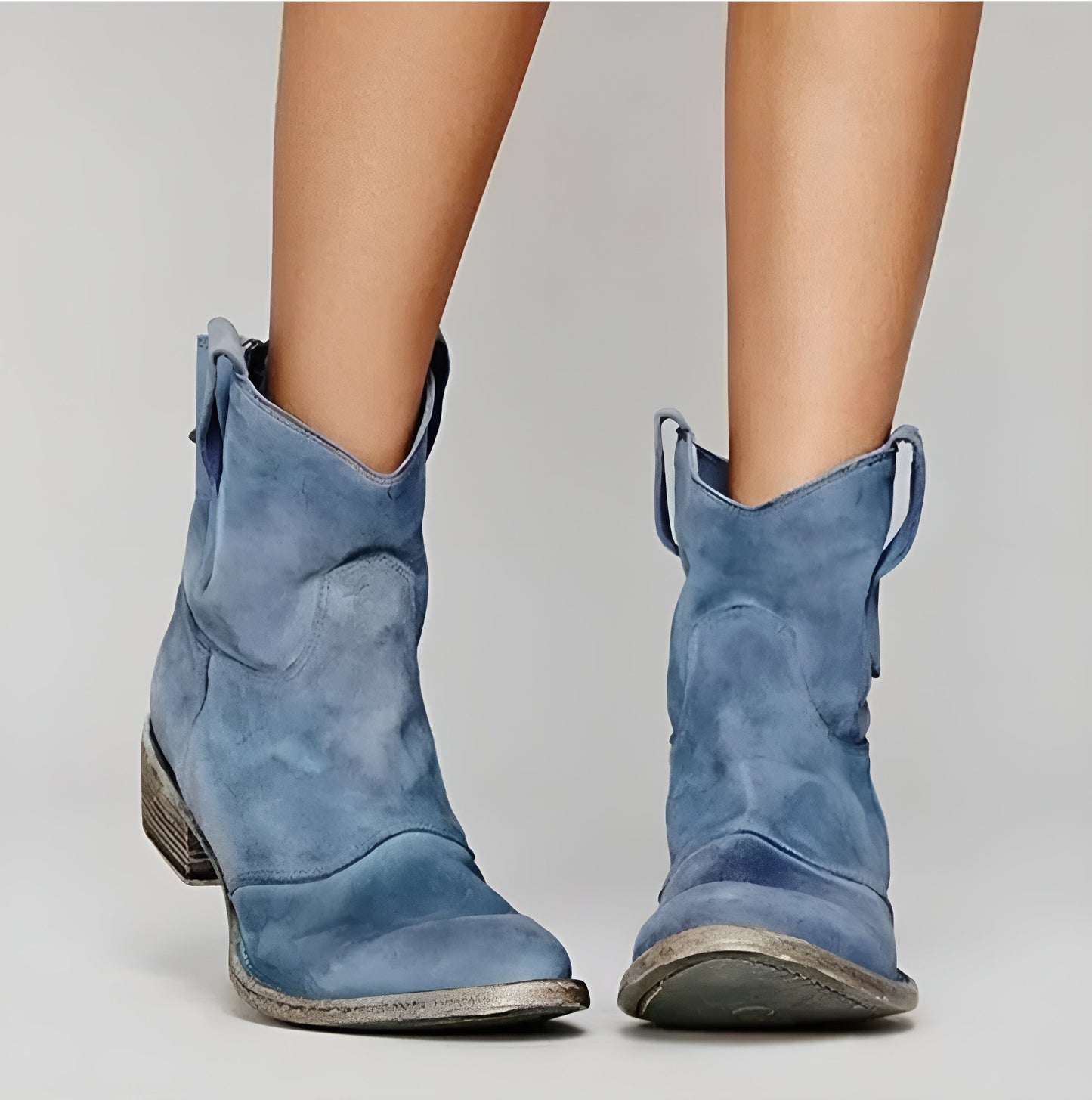 Belle Étoile Nice™ | Roselle - Bottines en Suède à l’Esprit Bohème