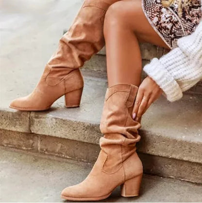 Belle Étoile Nice™ | Santiags  LAVINIA TAUPE XL