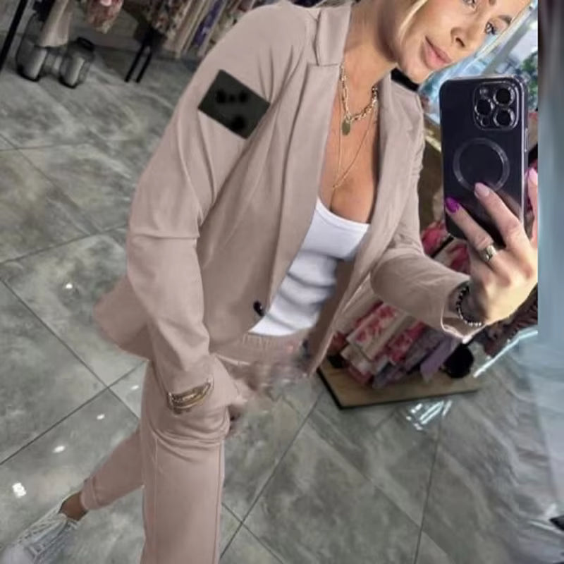 Belle Étoile Nice™ | Tailleur d’Automne – Élégant & Confortable, Parfait du Casual au Chic